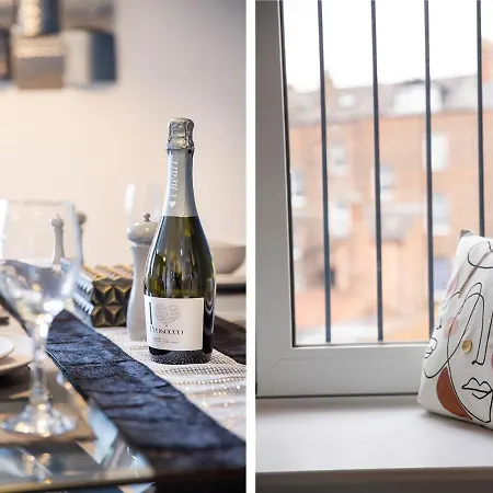 公寓 Luxury 2 Bedroom Near Centre